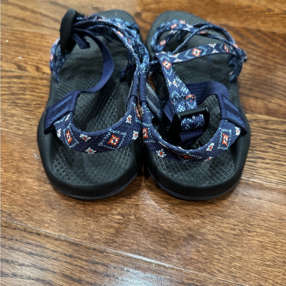 Chaco Blue Patterned Sandals - image 3